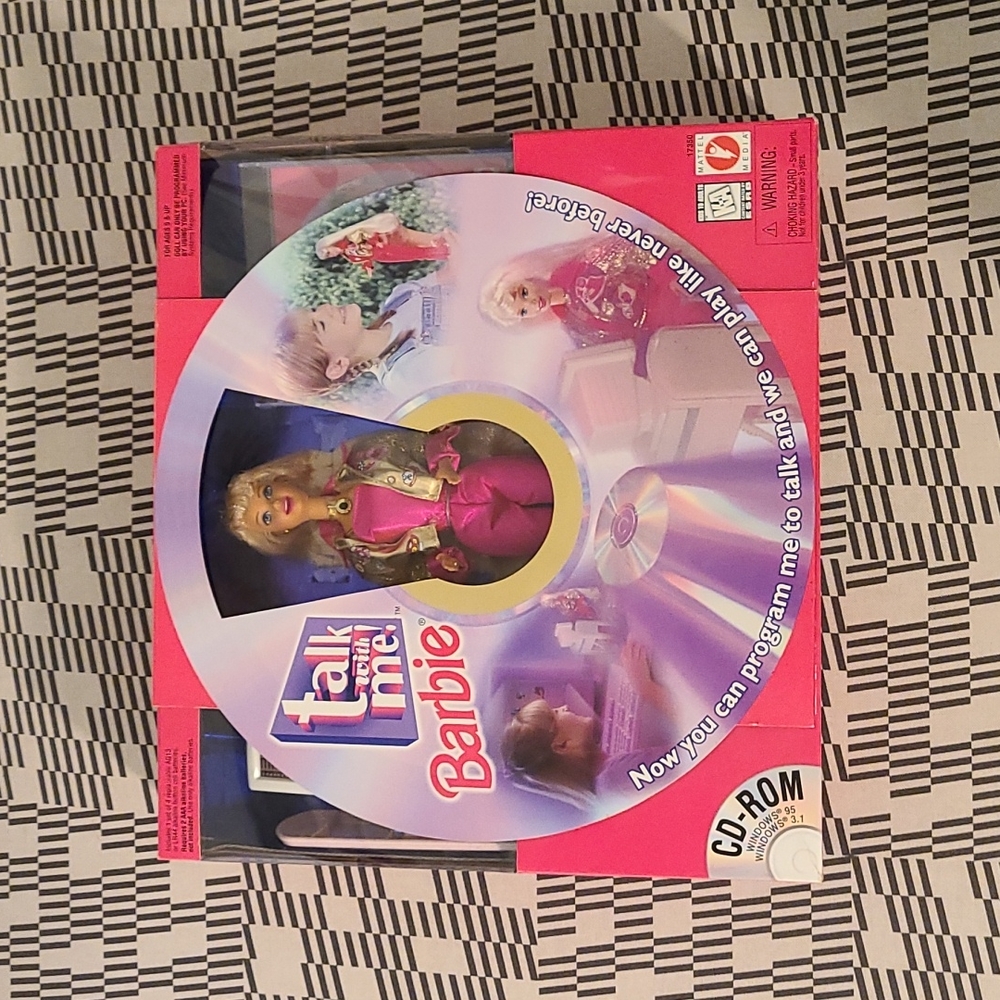 NIB Talk With Me Barbie